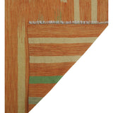 Winchester Kilim Lourdes Orange/Ivory Soft Area Rug