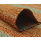 Winchester Kilim Lourdes Orange/Ivory Soft Area Rug