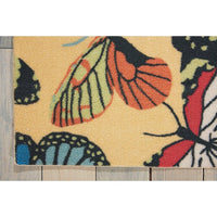 Nourison Home & Garden Butterfly Indoor/Outdoor Area Rug