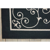 Nourison Home & Garden Scrolling Ivory Vines Indoor/Outdoor Area Rug