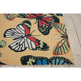 Nourison Home & Garden Butterfly Indoor/Outdoor Area Rug