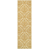 Bletcher Floral Damask Indoor/ Outdoor Soft Area Rug