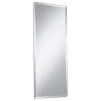 Frameless Rectangular 18" x 40" Beveled Wall Mirror