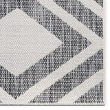 Modern Bold Flatweave Grey Soft Area Rug