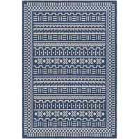 Geometric Moroccan Machine Washable Area Soft Rug