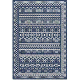 Geometric Moroccan Machine Washable Area Soft Rug