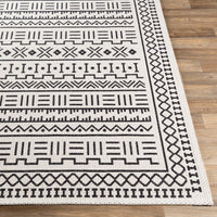 Geometric Moroccan Machine Washable Area Soft Rug