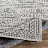 Geometric Moroccan Machine Washable Area Soft Rug