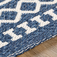 Geometric Moroccan Machine Washable Area Soft Rug