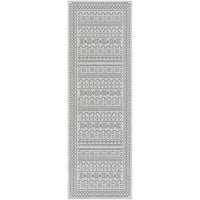 Geometric Moroccan Machine Washable Area Soft Rug