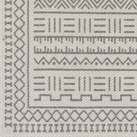 Geometric Moroccan Machine Washable Area Soft Rug