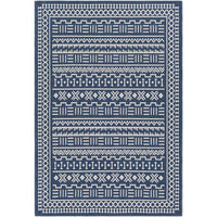 Geometric Moroccan Machine Washable Area Soft Rug