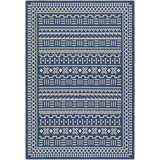 Geometric Moroccan Machine Washable Area Soft Rug