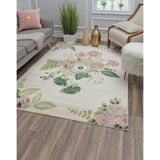 Porch & Den Calabash Rose Garden Area Soft Rug