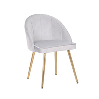 Porthos Home Daija Velvet Dining Chairs with Gold Legs