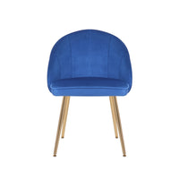 Porthos Home Daija Velvet Dining Chairs with Gold Legs