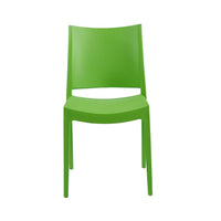 Porthos Home Ganiz Stackable Plastic Dining Chairs Set of 2