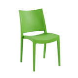 Porthos Home Ganiz Stackable Plastic Dining Chairs Set of 2