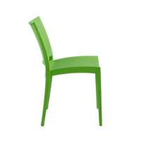 Porthos Home Ganiz Stackable Plastic Dining Chairs Set of 2