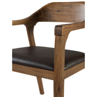 Rasmus Mid Century Wood Dining Arm Chair