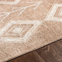 Machine Washable Geometric Bohemian Area Rug