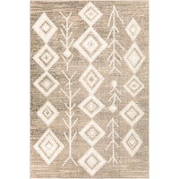 Machine Washable Geometric Bohemian Area Rug