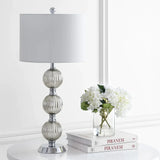 Rita 30.5" Silvered Orbs Glass/Metal LED Table Lamp by JONATHAN Y