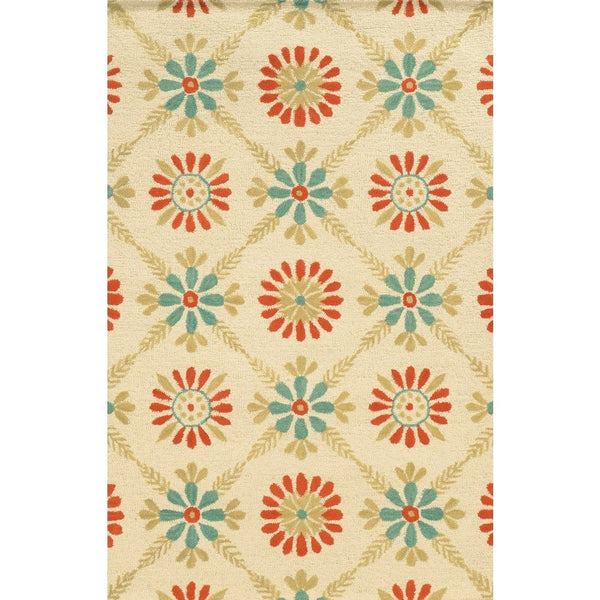 Rockport Transitional Floral rug