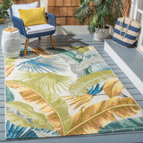 Barbados Souzan Tropical Indoor/ Outdoor Patio Backyard Soft Rug