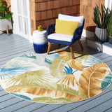 Barbados Souzan Tropical Indoor/ Outdoor Patio Backyard Soft Rug