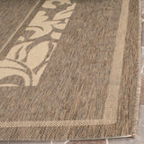 Courtyard Doreen Indoor/ Outdoor Patio Backyard Soft Rug