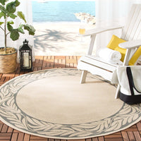 Courtyard Marilynn Indoor/ Outdoor Patio Backyard Soft Rug