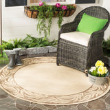 Courtyard Marilynn Indoor/ Outdoor Patio Backyard Soft Rug