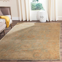 Couture Hand-knotted Oushak Mersiha Traditional Oriental Wool Rug with Fringe