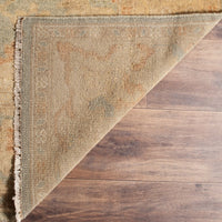 Couture Hand-knotted Oushak Mersiha Traditional Oriental Wool Rug with Fringe