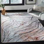 Daytona Kristine Graphic Abstract Machine Washable Soft Rug