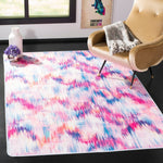 Daytona Merrily Graphic Abstract Machine Washable Soft Rug