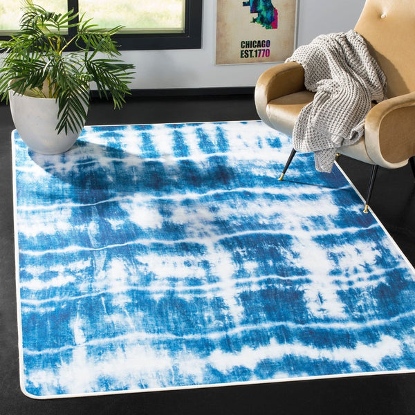 Daytona Nyla Graphic Abstract Machine Washable Soft Rug