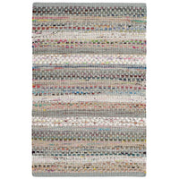 Handmade Boho Stripe Cotton Soft Area Rug