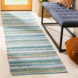 Handmade Boho Stripe Cotton Soft Area Rug