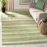 Handmade Boho Stripe Cotton Soft Area Rug