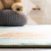 Kids Playhouse Giedrima Months Machine Washable Soft Rug