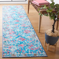 Riviera Hieke Floral & Botanical Machine Washable Soft Area Rug