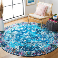 Riviera Hieke Floral & Botanical Machine Washable Soft Area Rug