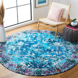 Riviera Hieke Floral & Botanical Machine Washable Soft Area Rug