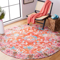 Riviera Hieke Floral & Botanical Machine Washable Soft Area Rug