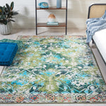 Riviera Hieke Floral & Botanical Machine Washable Soft Area Rug