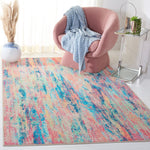 Sequoia Dicky Abstract Machine Washable Soft Rug