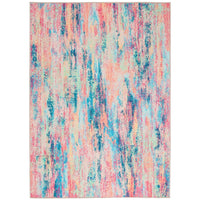 Sequoia Dicky Abstract Machine Washable Soft Rug