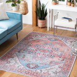 Serapi Burbuqe Boho Medallion Machine Washable Soft Rug